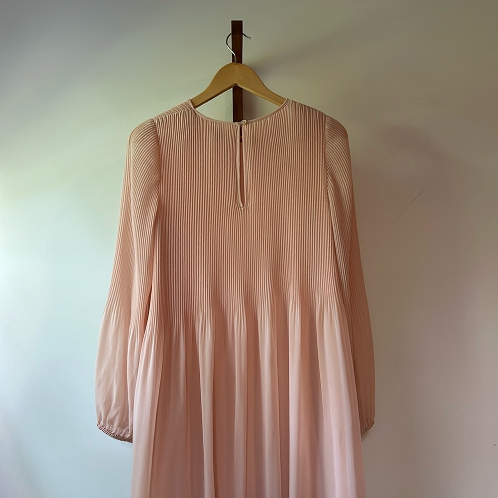 Aritzia daydreamer mini Dress in Coral Blush